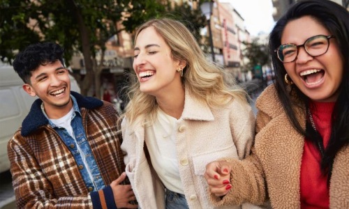 The essence of exceptional living a group of people laughing