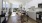 a kitchen with a dining table
