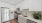 kitchen with white counters and stainless steel appliances