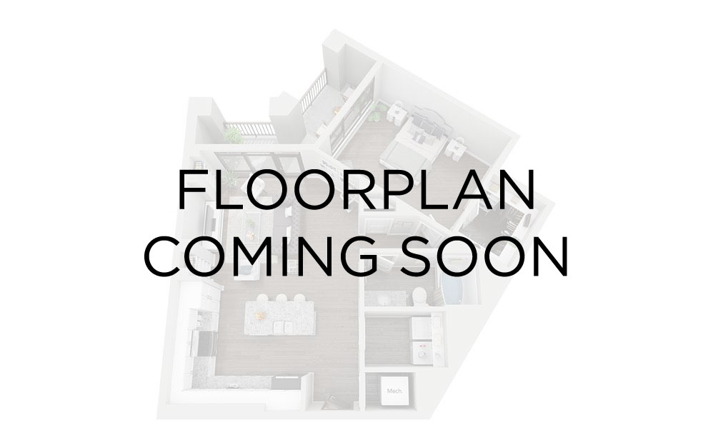 Continuum 55_S3 - Studio floorplan layout with 1 bathroom and 557 square feet